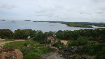 Blick vom Steinbruch nach Westen