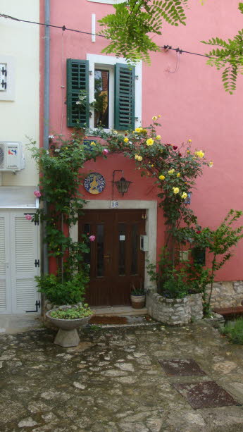 Blumenschmuck in der Altstadt